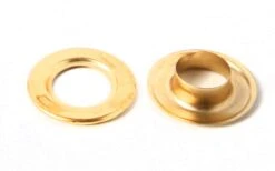 Brunner Eyelet Messingösen-Set, 20 Stück