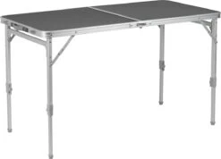 Brunner Flatpack 4 Campingtisch, 120x60 H70cm, Grau