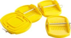 Brunner Carapad HD Stützplatten, 4er-Set, Gelb