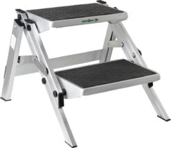 Brunner Ruckstep Alu Doppeltrittstufe, Grau