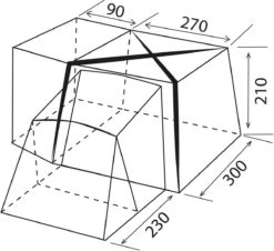 Brunner Marvilla Aufblasbares Vorzelt -Brunner 112960 0 1