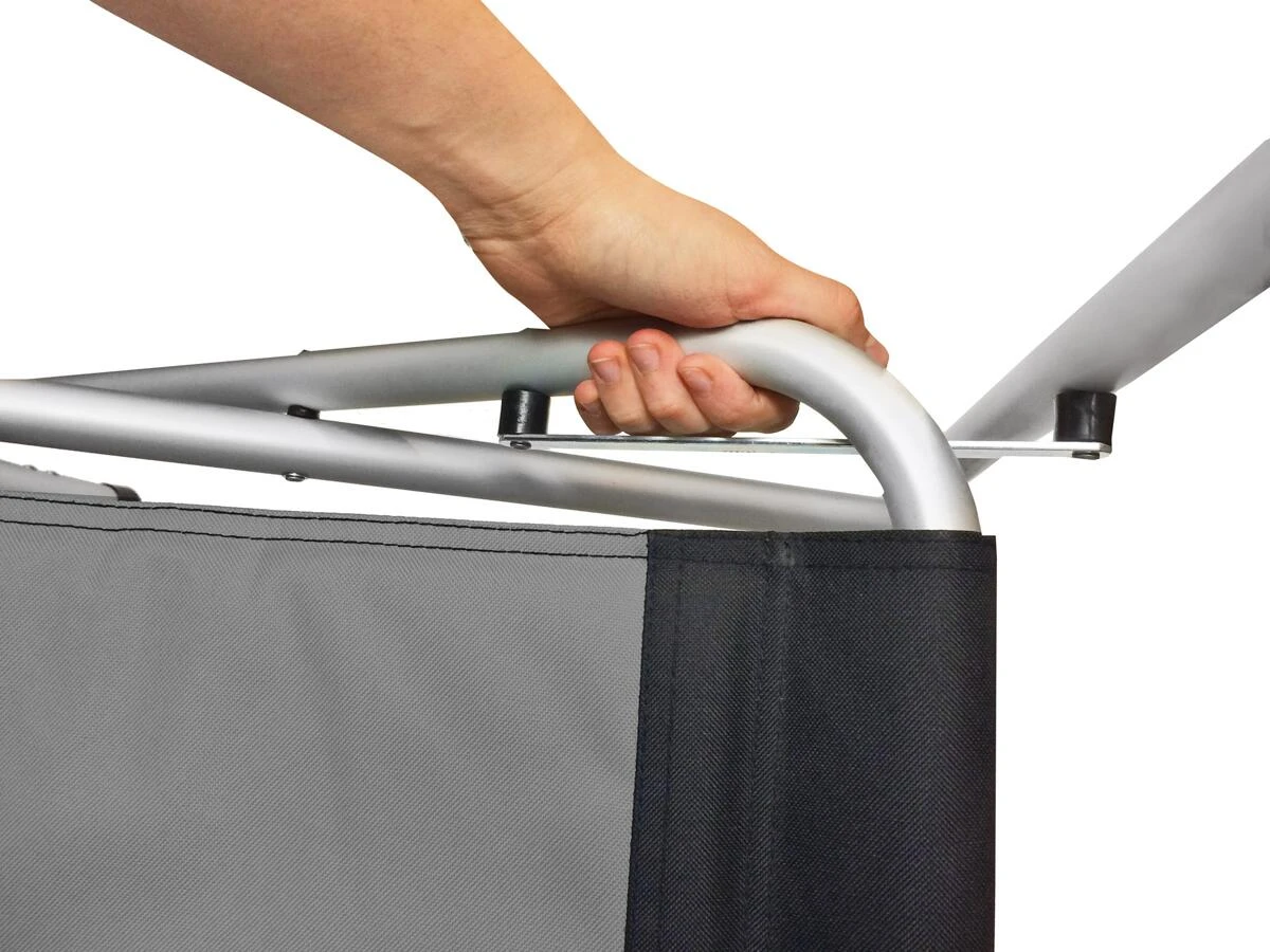 Brunner One Shot Klappstuhl, Grau/schwarz 4 Brunner One Shot Klappstuhl, Grau/schwarz – Bild 2