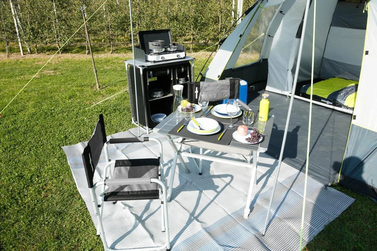 Brunner One Shot Klappstuhl, Grau/schwarz 5 Brunner One Shot Klappstuhl, Grau/schwarz – Bild 3