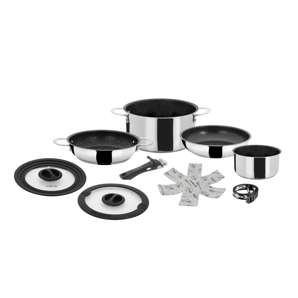 Brunner Kochtopfset Academy NG 7+1 3 Brunner Kochtopfset Academy NG 7+1