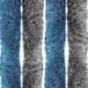 Brunner Acapulco Flauschvorhang, 56x205cm, Grau/blau -Brunner 36457 0
