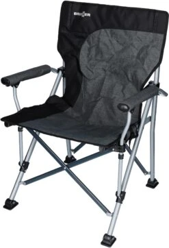Brunner Raptor Demtex Campingstuhl, Schwarz/grau
