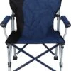 Brunner Raptor Demtex Campingstuhl, Schwarz/blau -Brunner 49789 0