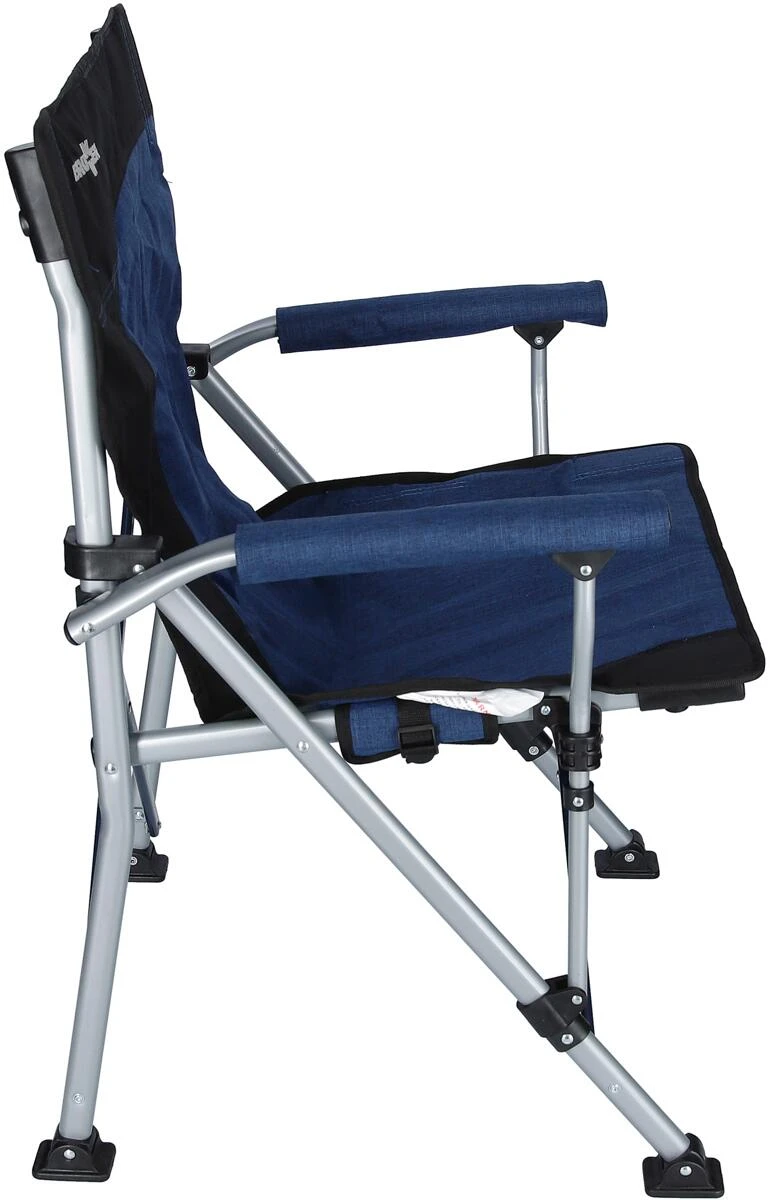 Brunner Raptor Demtex Campingstuhl, Schwarz/blau 5 Brunner Raptor Demtex Campingstuhl, Schwarz/blau – Bild 3