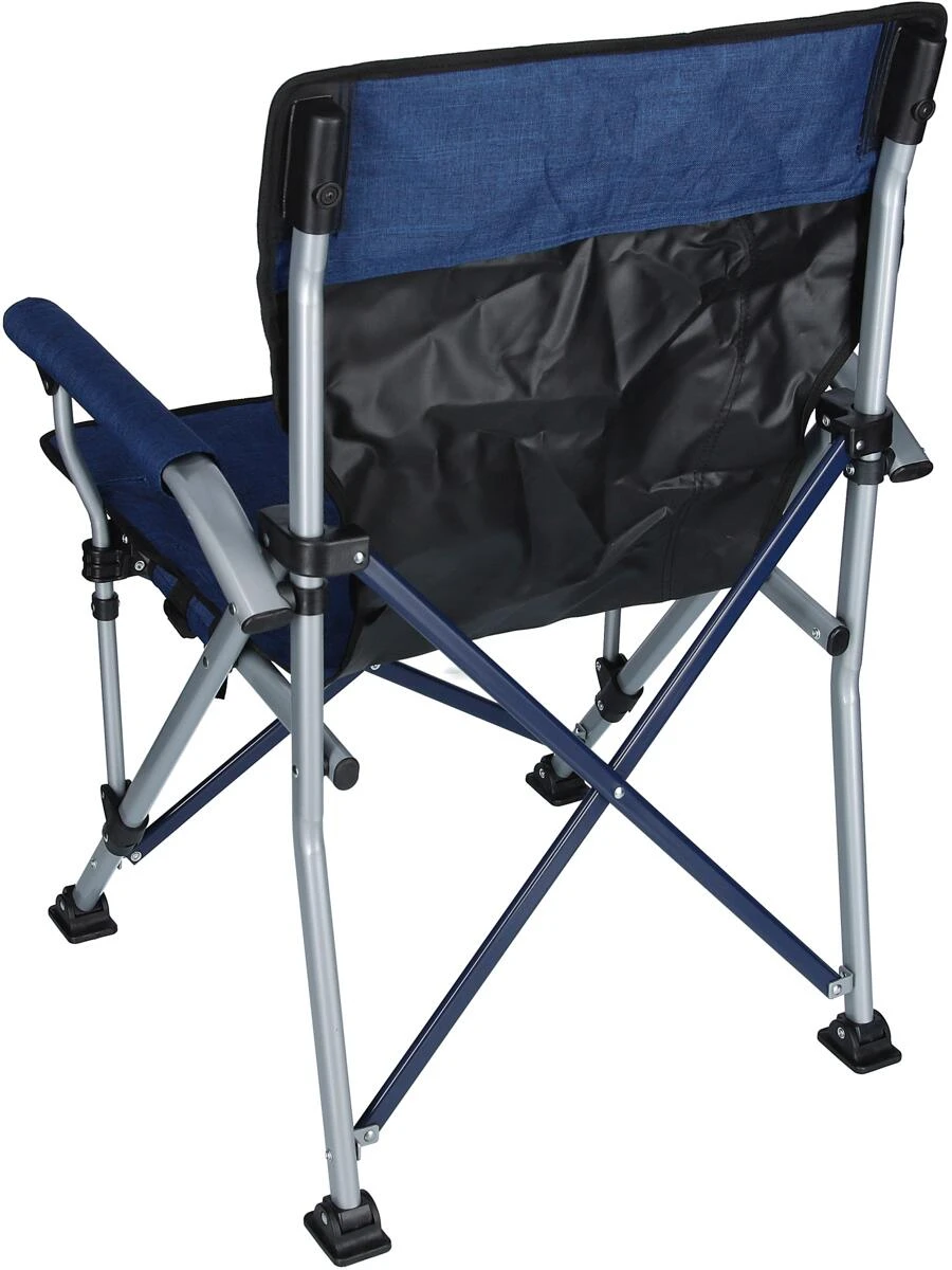 Brunner Raptor Demtex Campingstuhl, Schwarz/blau 6 Brunner Raptor Demtex Campingstuhl, Schwarz/blau – Bild 4