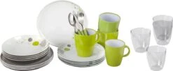 Brunner All Inclusive Space Geschirr-Komplettset, 36-teilig