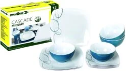 Brunner Midday Cascade Geschirrset, 12-teilig