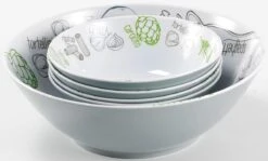 Brunner Pasta & Salad Bowl Schüsselset, 5-teilig -Brunner 49872 2