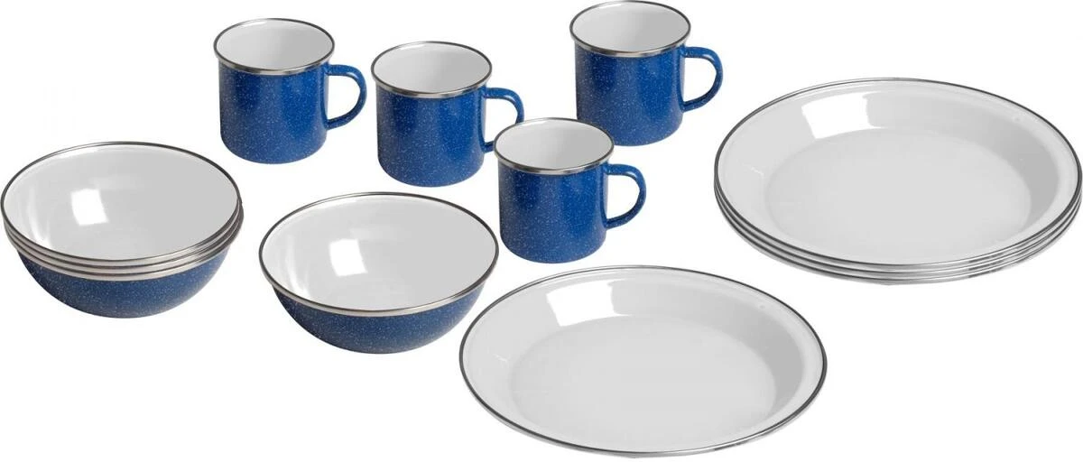 Brunner Eastwood Emaille Geschirr-Set, 12-teilig 3 Brunner Eastwood Emaille Geschirr-Set, 12-teilig