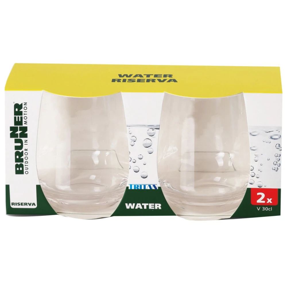 Brunner Wasserglas 300 Ml 2er-Set Tritan 4 Brunner Wasserglas 300 Ml 2er-Set Tritan – Bild 2
