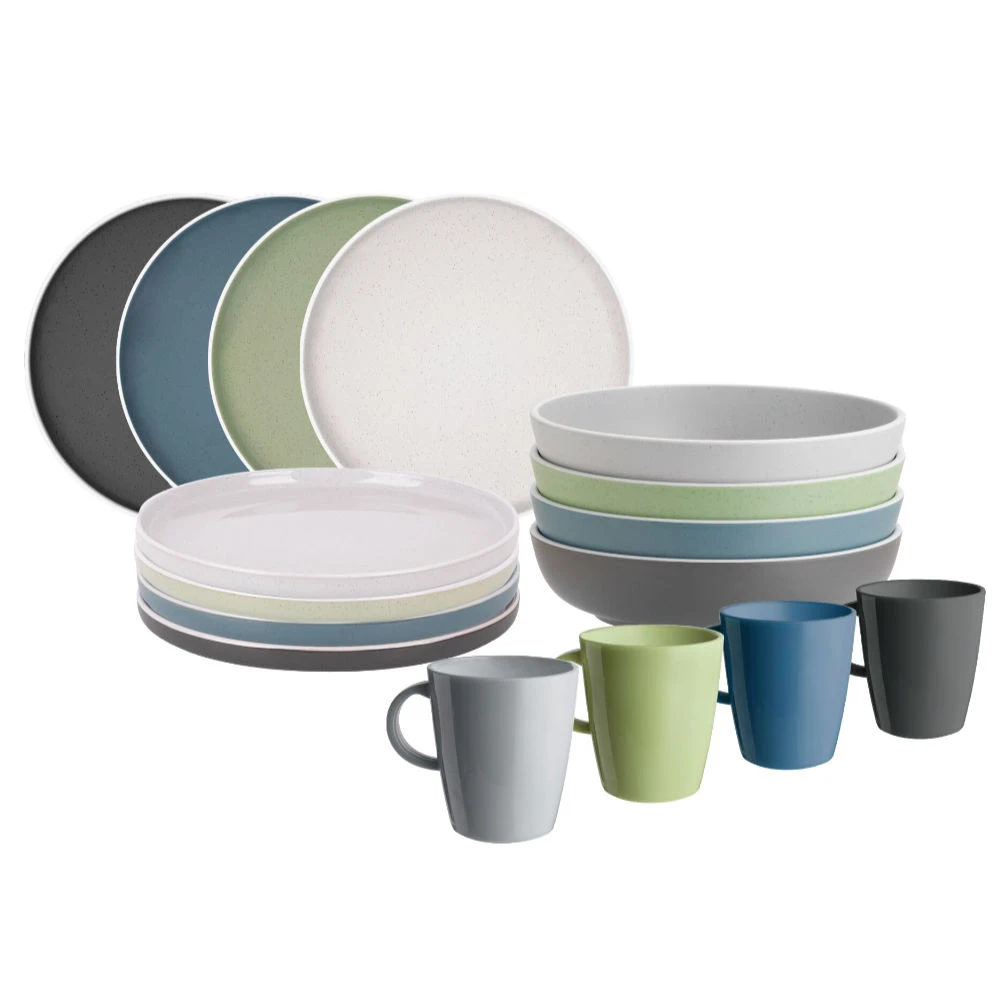 Brunner Geschirrset Lunch Box Dolomit, 16-teilig 3 Brunner Geschirrset Lunch Box Dolomit, 16-teilig