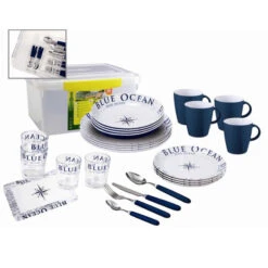 Brunner Geschirrset All Inclusive BLUE OCEAN