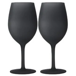 Brunner Weinglas Blacksatin 600 Ml, 2er Set