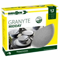 Brunner Geschirrset Granyte 12-tlg. -Brunner 550632 1