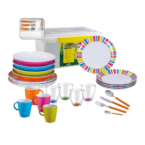 Brunner Melamin-Geschirrset Spectrum 36-teilig 3 Brunner Melamin-Geschirrset Spectrum 36-teilig