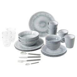 Brunner Geschirrset Pearl All Inclusive VIP, 40-teilig -Brunner 551169 1