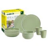 Brunner Geschirrset Dolomit 8-teilig, Grün