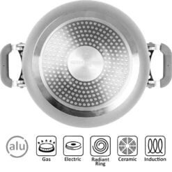 Brunner Topfset Fusion 7 + 1 Aluminium -Brunner 551609 4