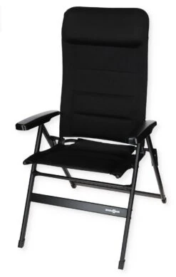 Brunner Aravel 3D LARGE Campingstuhl, Schwarz