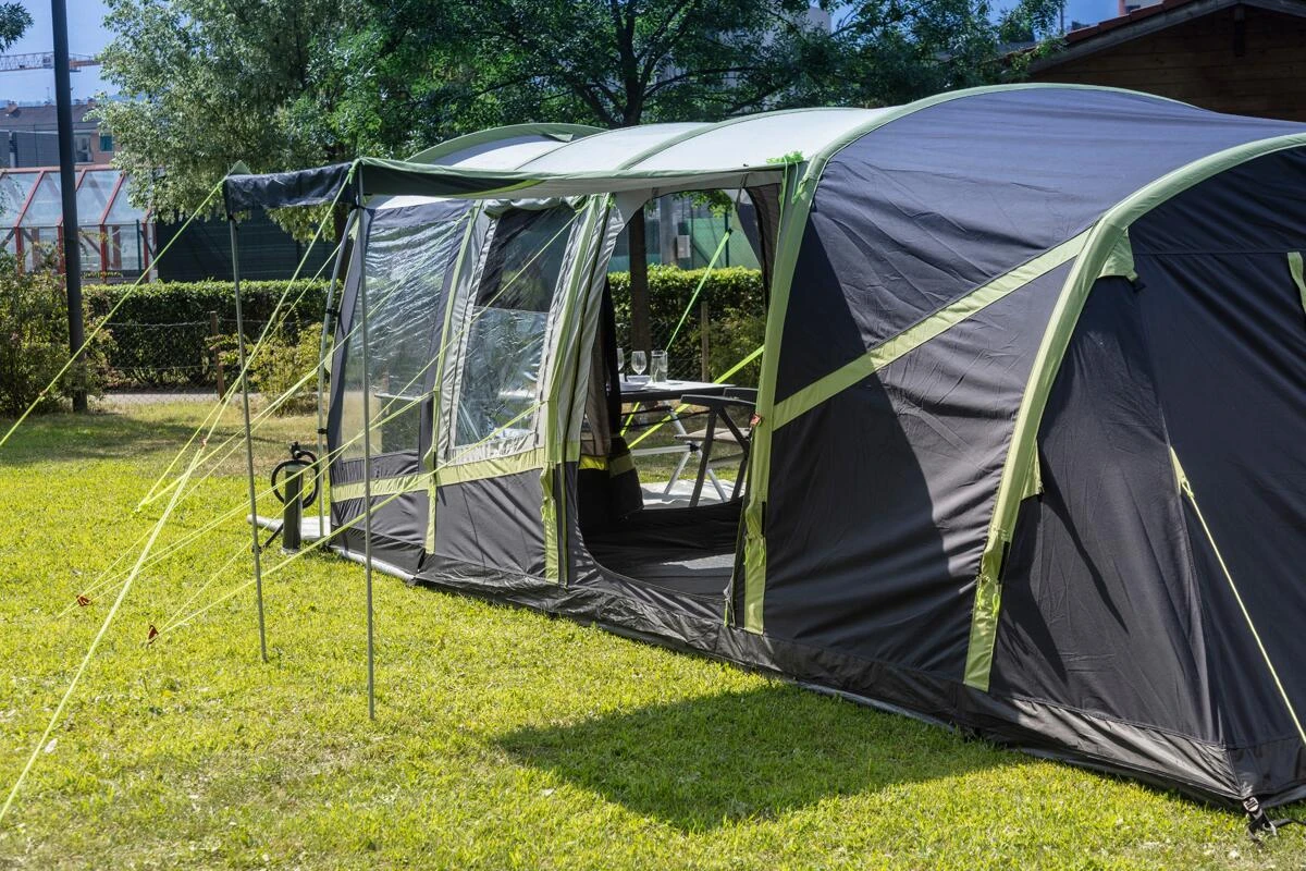 Brunner Pure 4 Zelt, 4-Personen, 610x300cm, Grau 4 Brunner Pure 4 Zelt, 4-Personen, 610x300cm, Grau – Bild 2