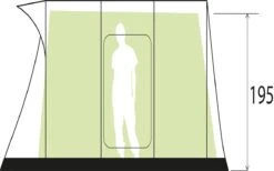 Brunner Pure 4 Zelt, 4-Personen, 610x300cm, Grau 12 Brunner Pure 4 Zelt, 4-Personen, 610x300cm, Grau -Brunner 58856 4