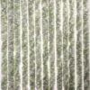 Brunner Chenille Flauschvorhang, 56x175cm, Grau/grün/weiß, Ideal Für Caravans
