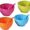 Brunner Ice Cream Bowl Schüssel, 4er Set, Mehrfarbig