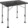 Brunner Linear Black 115 Campingtisch, 115x70xH63/83cm