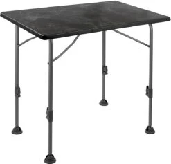 Brunner Linear Black 115 Campingtisch, 115x70xH63/83cm
