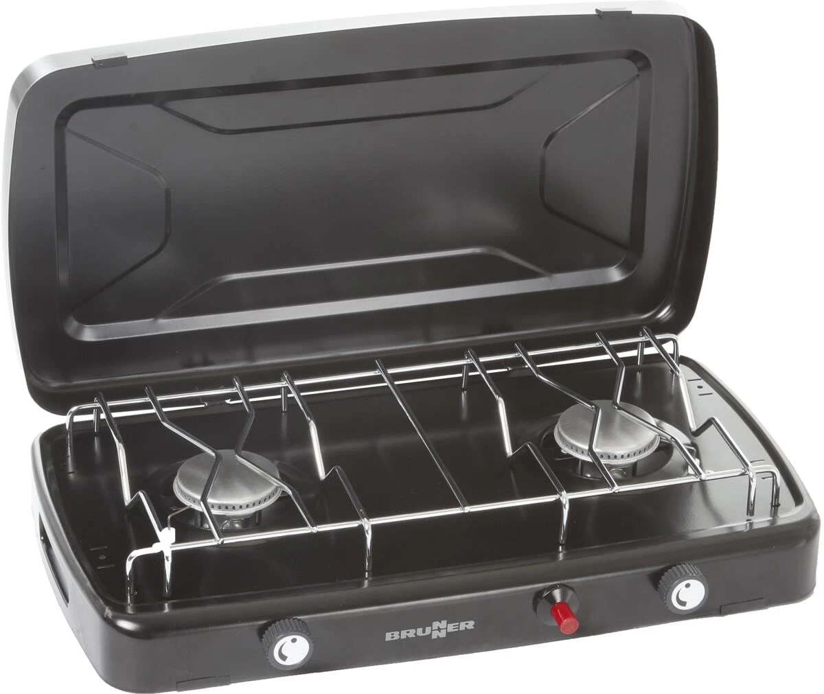 Brunner Phoenix Gaskocher, 2-flammig, 50mbar, Ohne Zündsicherung 3 Brunner Phoenix Gaskocher, 2-flammig, 50mbar, Ohne Zündsicherung