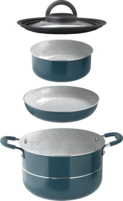 Brunner Carezza 7+1 Topf-Set, Blau -Brunner 68210 4