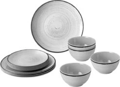 Brunner Midday Geschirrset Tivoli, 12-teilig