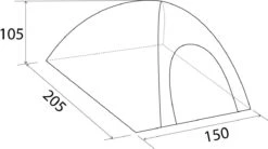 Brunner Strato 2 Kuppelzelt, Grün 14 Brunner Strato 2 Kuppelzelt, Grün -Brunner 70388 0 5