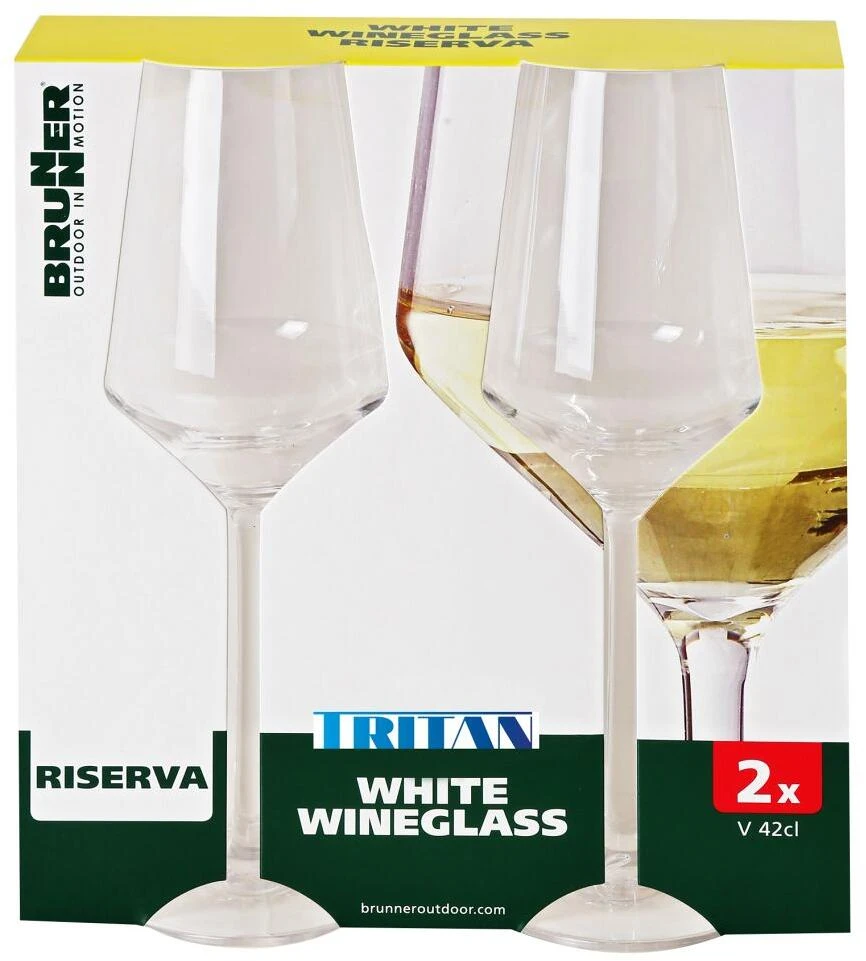 Brunner Riserva Weißweinglas, 420ml, 2er-Set 4 Brunner Riserva Weißweinglas, 420ml, 2er-Set – Bild 2