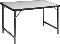 Brunner Torun 4 Klapptisch, 110x61,5xH71cm, Aluminium/Stahl, Schwarz-grau