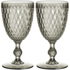 Brunner Weinglas Coralux Forest Grün 400 Ml, 2er Set